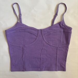 Hollister Lavender Crop Top